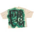 CREAM/GREEN OVERSIZED FATHEAD TEE XL