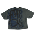 BLUE GREY OVERSIZED FATHEAD TEE #2 XL