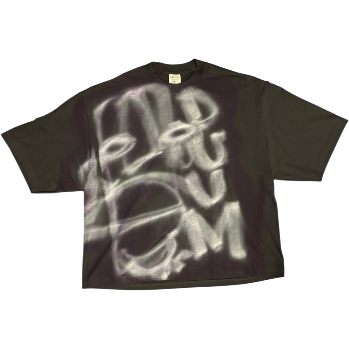 DARK GREY OVERSIZED FATHEAD TEE XL