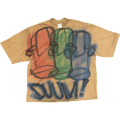 BROWN OVERSIZED FATHEAD TEE XL