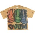 BROWN OVERSIZED FATHEAD TEE L