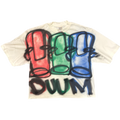 CREAM OVERSIZED FATHEAD TEE M