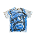GREY/BLUE FATHEAD TEE L