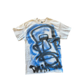 GREY/BLUE FATHEAD TEE M